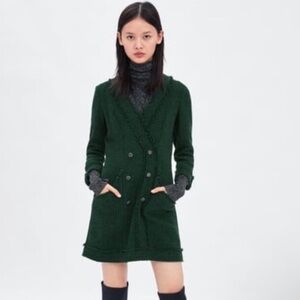 Zara Green Mini Dress